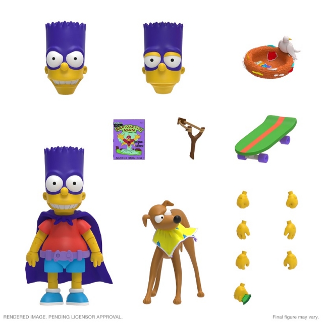 Bartman 7-inch Scale I The Simpsons Ultimates I Super7