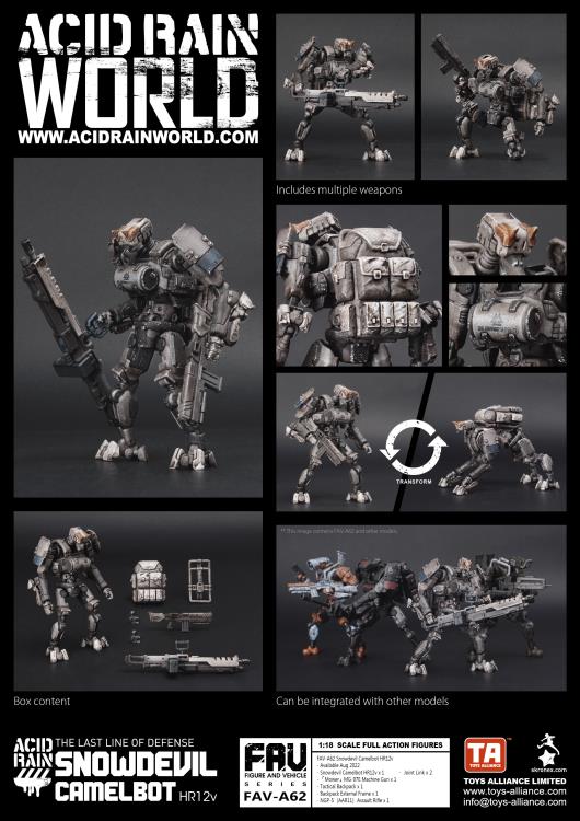 FAV-A62 Snowdevil Camelbot HR12v 1:18 Scale | Acid Rain FAV
