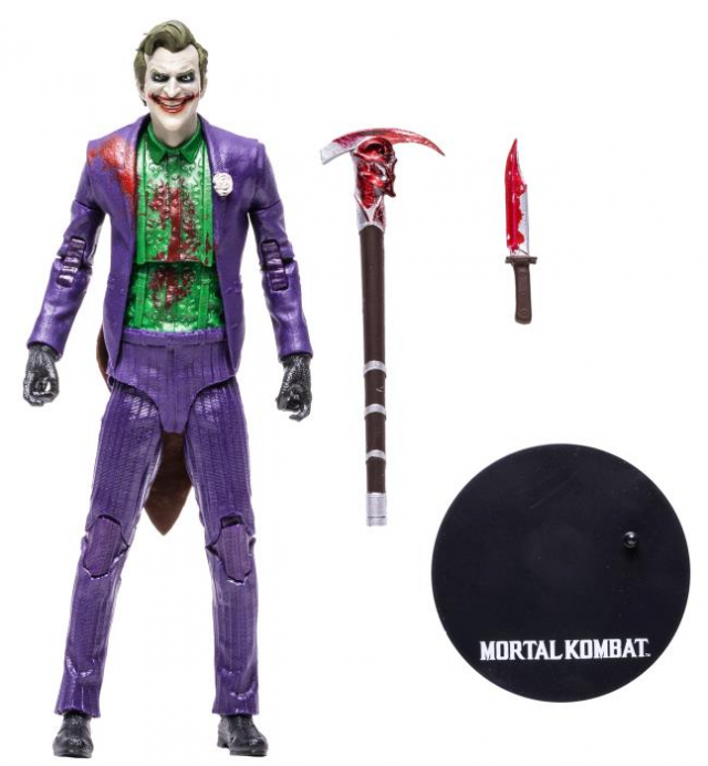 The Joker Bloody Version 7-inch Scale | Mortal Kombat 11 | McFarlane Toys