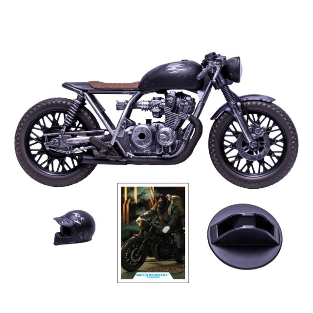 Drifter Motorcycle 7-inch Scale The Batman | DC Multiverse | McFarlane Toys