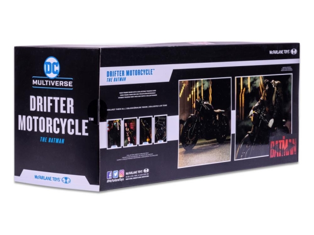 Drifter Motorcycle 7-inch Scale The Batman | DC Multiverse | McFarlane Toys