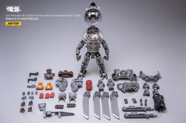 Iron Wrecker 06 Orbital Combat Mecha (Bombardment Type) | Joy Toy Dark Source