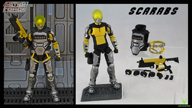 Scarabs 1/12 Scale | Action Force | Valaverse
