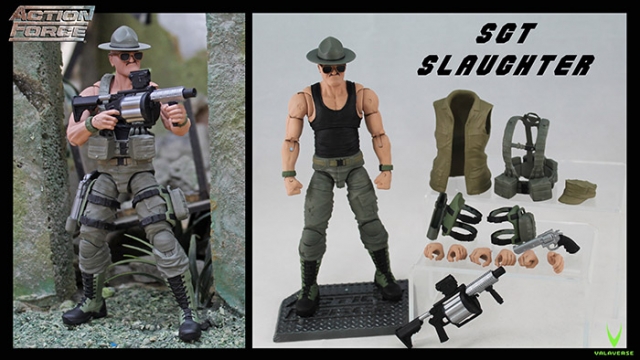 Sgt. Slaughter Version 2 1/12 Scale | Action Force | Valaverse