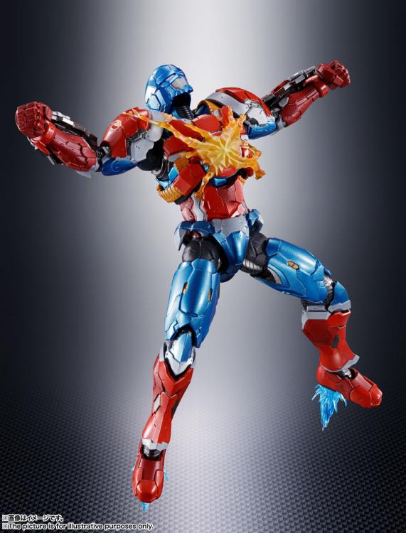 Tech-On Captain America Tech-On Avengers S.H. Figuarts | Bandai Tamashii Nations | Marvel