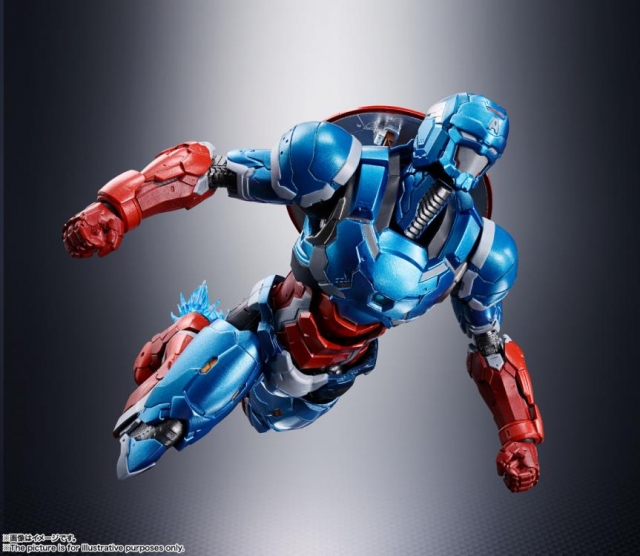 Tech-On Captain America Tech-On Avengers S.H. Figuarts | Bandai Tamashii Nations | Marvel