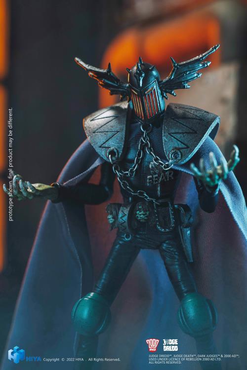 Judge Fear 1:18 Scale | 2000 A.D. Judge Dredd | Hiya Toys