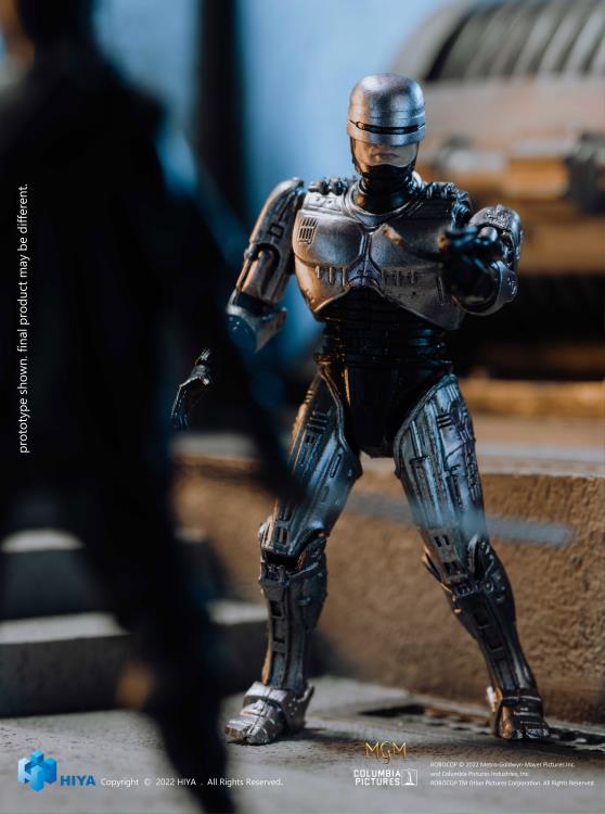 Robocop vs Otomo PX Previews Exclusive Set of 2 1:18 Scale | Robocop 3 | Hiya Toys