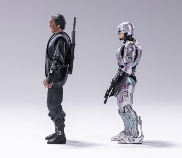 Robocop vs Otomo PX Previews Exclusive Set of 2 1:18 Scale | Robocop 3 | Hiya Toys