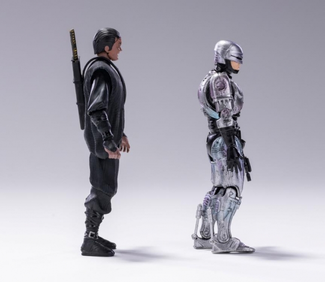Robocop vs Otomo PX Previews Exclusive Set of 2 1:18 Scale | Robocop 3 | Hiya Toys