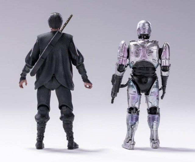 Robocop vs Otomo PX Previews Exclusive Set of 2 1:18 Scale | Robocop 3 | Hiya Toys