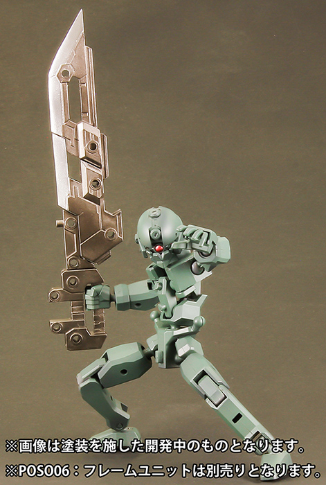 09 Blaze Guns Model Kit Pla-Act Option Series | PLUM