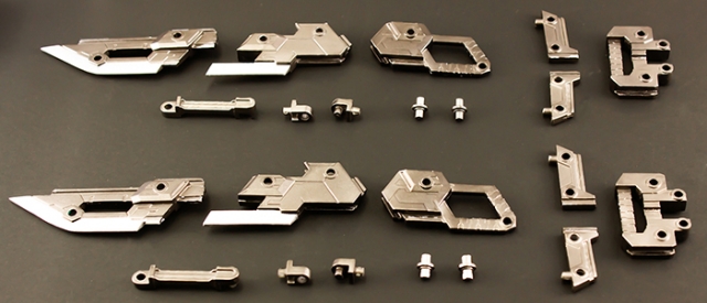 09 Blaze Guns Model Kit Pla-Act Option Series | PLUM