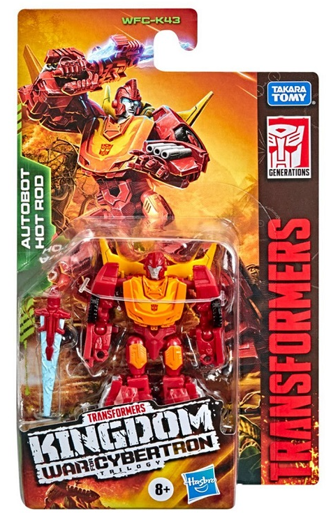 WFC-K43 Hot Rod Core Class | Transformers Generations War for Cybertron Kingdom Chapter
