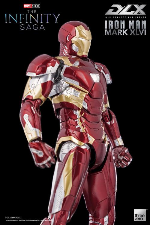 Iron Man Mark 46 1:12 Scale Figure | Threezero The Avengers Infinity Saga DLX