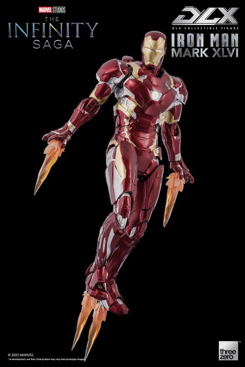 Iron Man Mark 46 1:12 Scale Figure | Threezero The Avengers Infinity Saga DLX