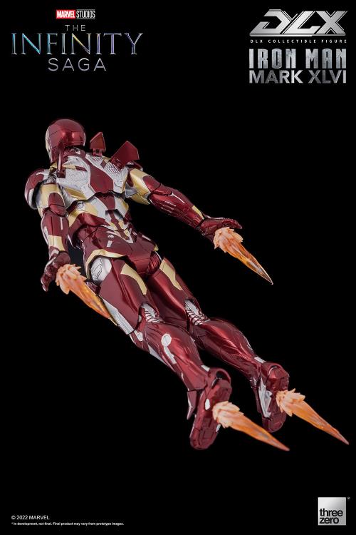 Iron Man Mark 46 1:12 Scale Figure | Threezero The Avengers Infinity Saga DLX
