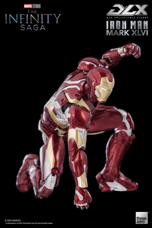 Iron Man Mark 46 1:12 Scale Figure | Threezero The Avengers Infinity Saga DLX