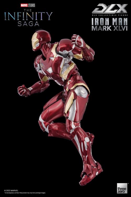 Iron Man Mark 46 1:12 Scale Figure | Threezero The Avengers Infinity Saga DLX