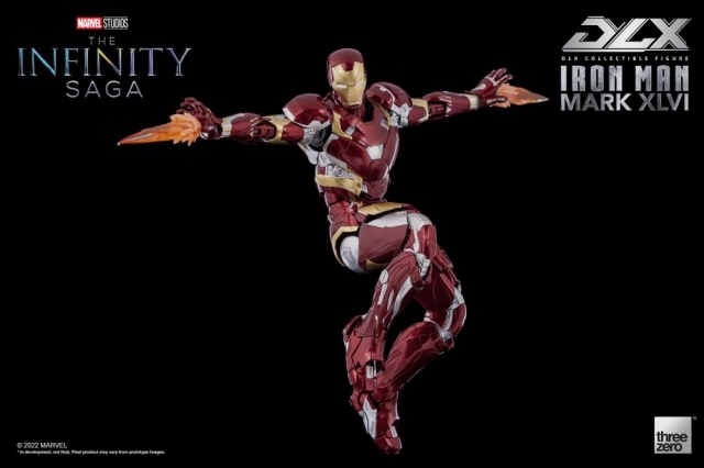Iron Man Mark 46 1:12 Scale Figure | Threezero The Avengers Infinity Saga DLX
