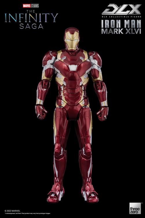 Iron Man Mark 46 1:12 Scale Figure | Threezero The Avengers Infinity Saga DLX