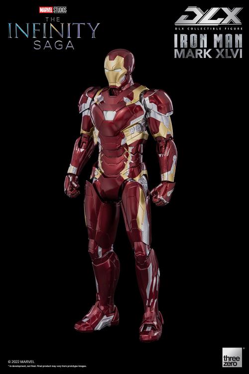 Iron Man Mark 46 1:12 Scale Figure | Threezero The Avengers Infinity Saga DLX