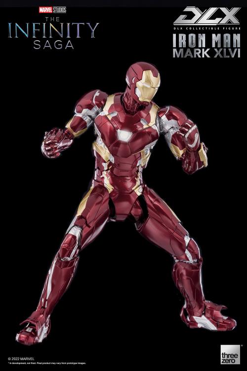 Iron Man Mark 46 1:12 Scale Figure | Threezero The Avengers Infinity Saga DLX