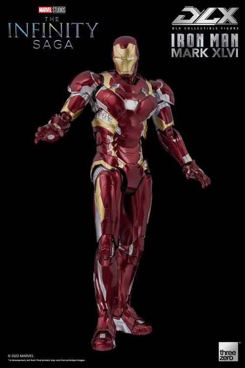Iron Man Mark 46 1:12 Scale Figure | Threezero The Avengers Infinity Saga DLX