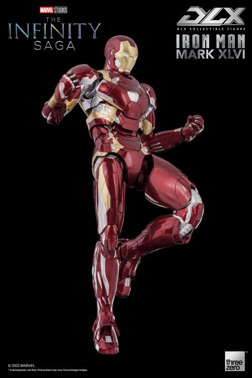 Iron Man Mark 46 1:12 Scale Figure | Threezero The Avengers Infinity Saga DLX