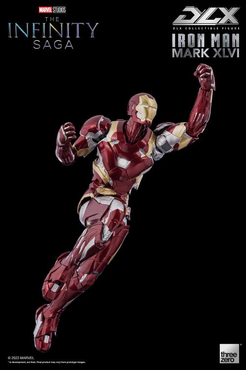 Iron Man Mark 46 1:12 Scale Figure | Threezero The Avengers Infinity Saga DLX