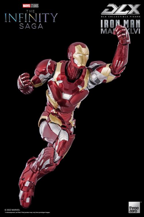 Iron Man Mark 46 1:12 Scale Figure | Threezero The Avengers Infinity Saga DLX