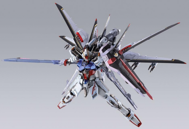 Strike Rouge and Ootori Striker Gundam Metal Build | Bandai Tamashii Nations | Mobile Suit Gundam