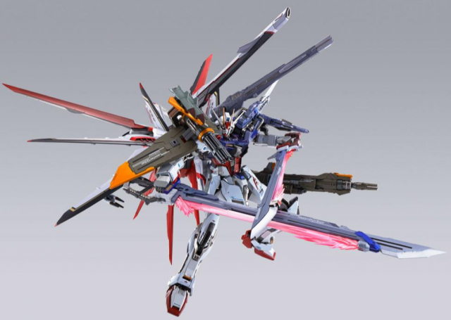 Strike Rouge and Ootori Striker Gundam Metal Build | Bandai Tamashii Nations | Mobile Suit Gundam