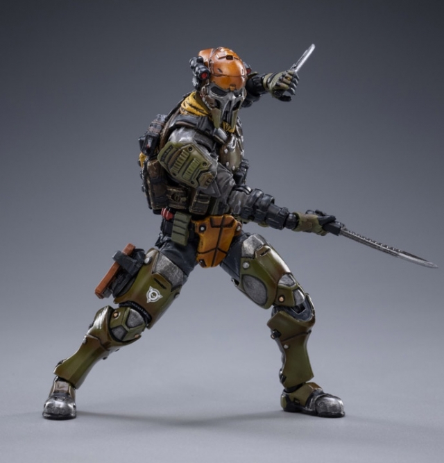 Shadow Wing Hunter (Black and Gold) 1/18 Scale Hardcore Coldplay Skeleton Forces | Joy Toy