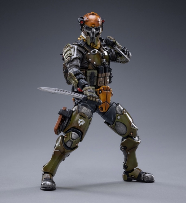 Shadow Wing Hunter (Black and Gold) 1/18 Scale Hardcore Coldplay Skeleton Forces | Joy Toy