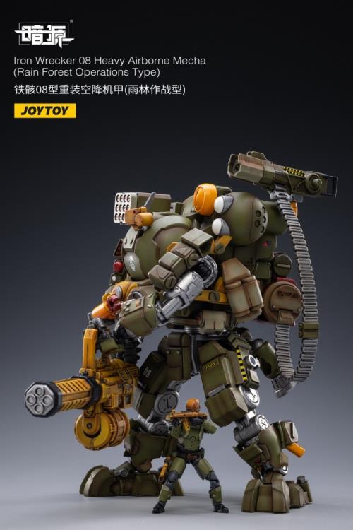 Iron Wrecker 08 Heavy Airborne Mecha (Rain Forest Operations Type) | Joy Toy Dark Source