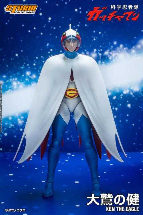 Ken the Eagle Gatchaman 1:12 Scale Figure | Science Ninja Team Gatchaman | Storm Collectibles