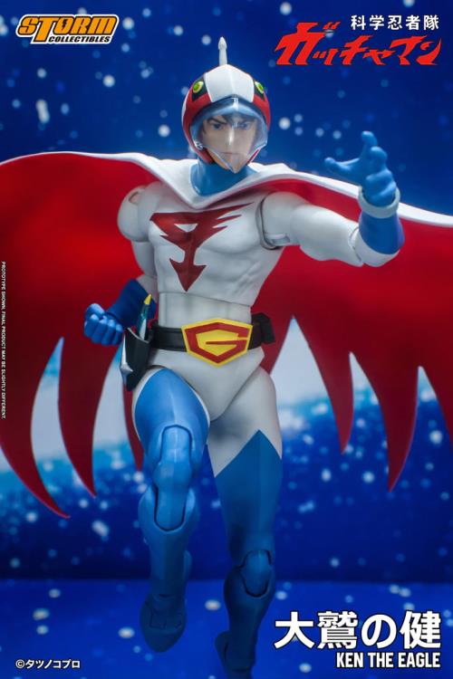 Ken the Eagle Gatchaman 1:12 Scale Figure | Science Ninja Team Gatchaman | Storm Collectibles