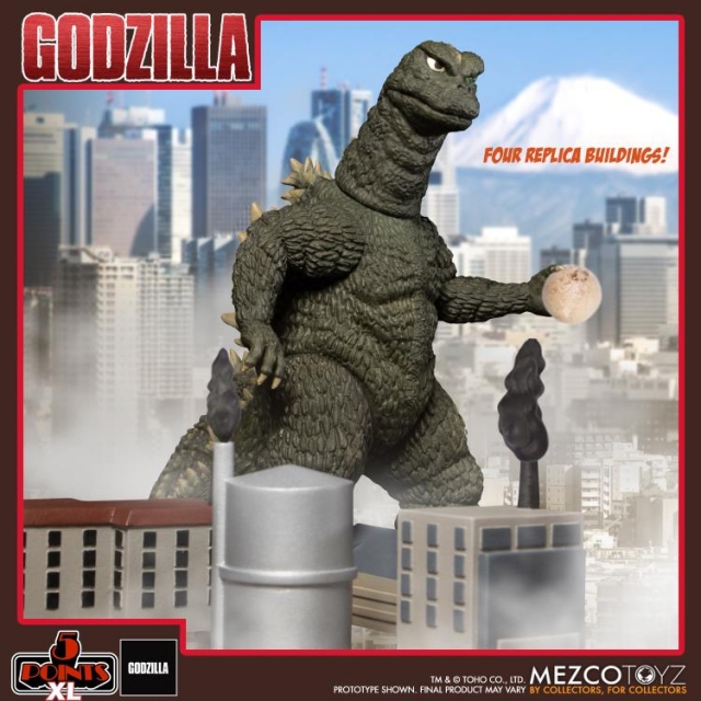 Godzilla and Hedorah Final and Flying Forms 5 Points XL | Godzilla vs Hedorah | Mezco Toyz