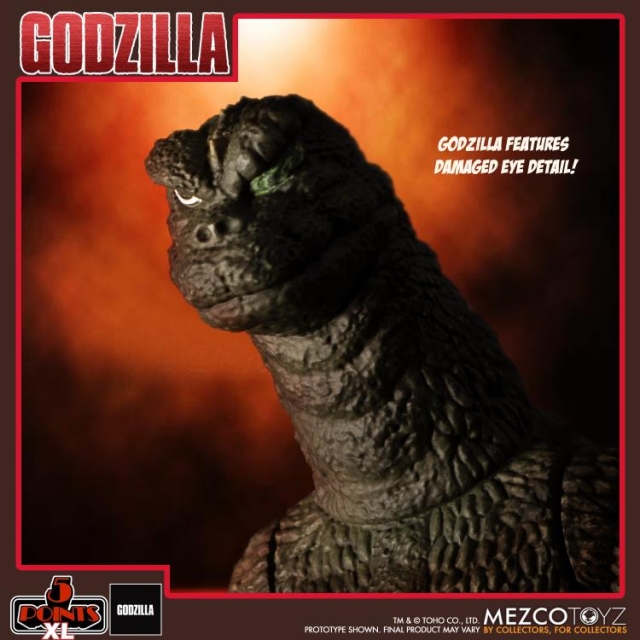 Godzilla and Hedorah Final and Flying Forms 5 Points XL | Godzilla vs Hedorah | Mezco Toyz