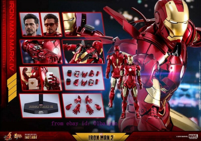 Iron Man 2 Mark 4 | Hot Toys | Marvel