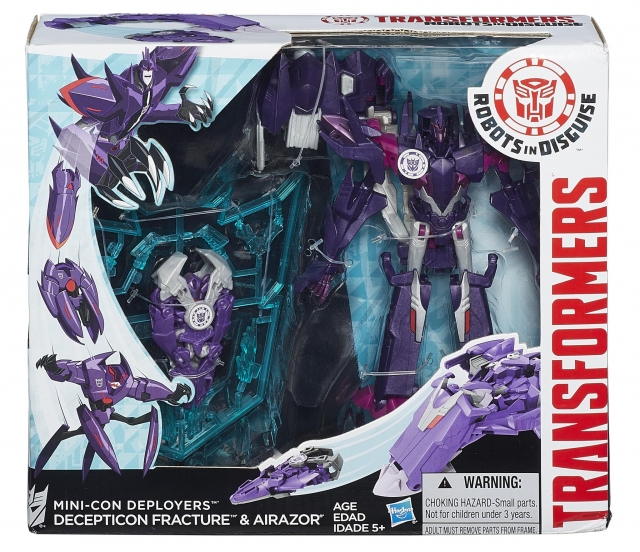 Fracture with Airazor | Transformers Robots in Disguise RID