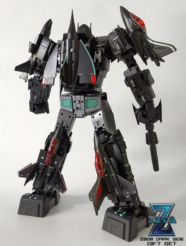 ZB-08 Dark Side Superitron Combiner Set of 5 | Zeta Toys