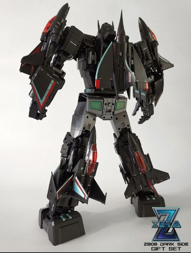 ZB-08 Dark Side Superitron Combiner Set of 5 | Zeta Toys