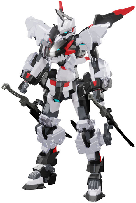Hundred Edge 1/100 Scale Optional Parts Set | Yu-Mo Code Beast | Wave