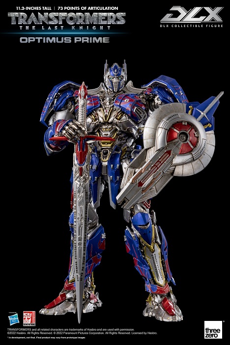 Optimus Prime DLX Scale Collectible Figure | Transformers: The Last Knight | threezero