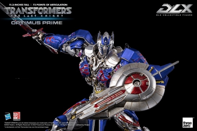 Optimus Prime DLX Scale Collectible Figure | Transformers: The Last Knight | threezero