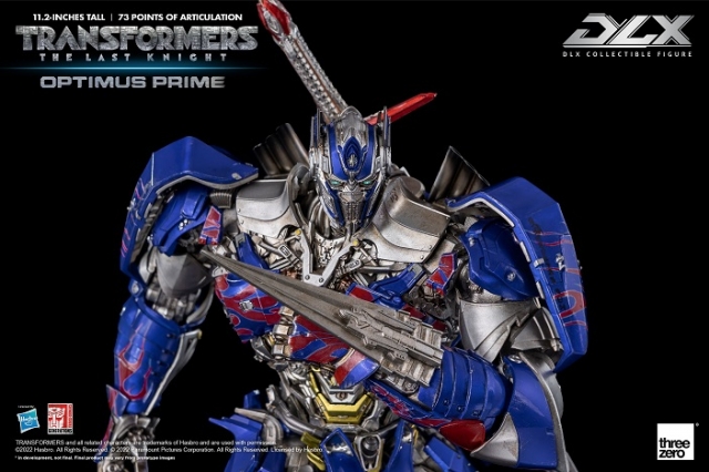 Optimus Prime DLX Scale Collectible Figure | Transformers: The Last Knight | threezero