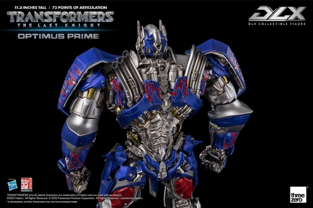 Optimus Prime DLX Scale Collectible Figure | Transformers: The Last Knight | threezero