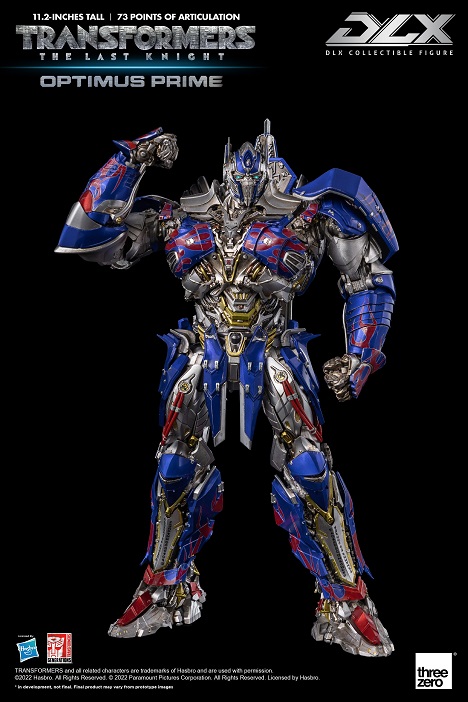 Optimus Prime DLX Scale Collectible Figure | Transformers: The Last Knight | threezero